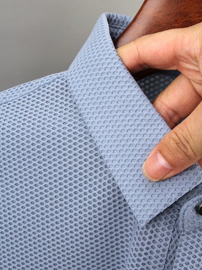 Elegantes Seiden Poloshirt Herren Qualität
