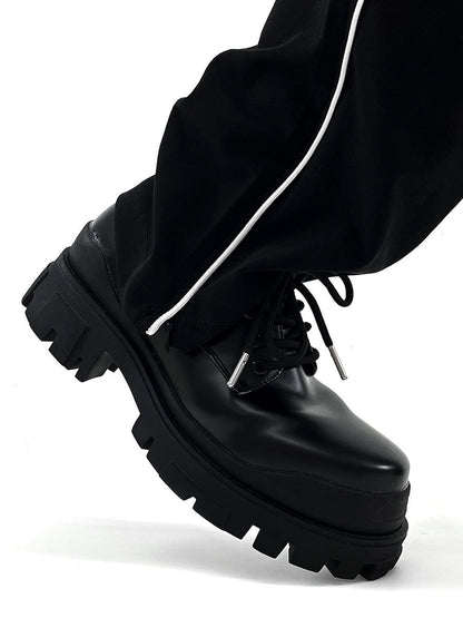 Lederschuhe Robust Sohle Winterstiefel Damen