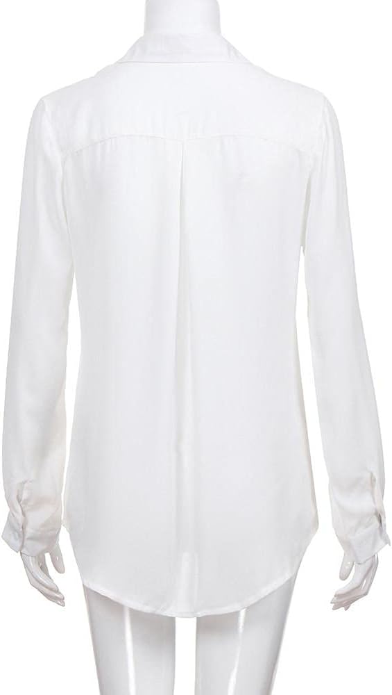 Elegante Damenbluse Chiffon Bluse Frauen Oberteil