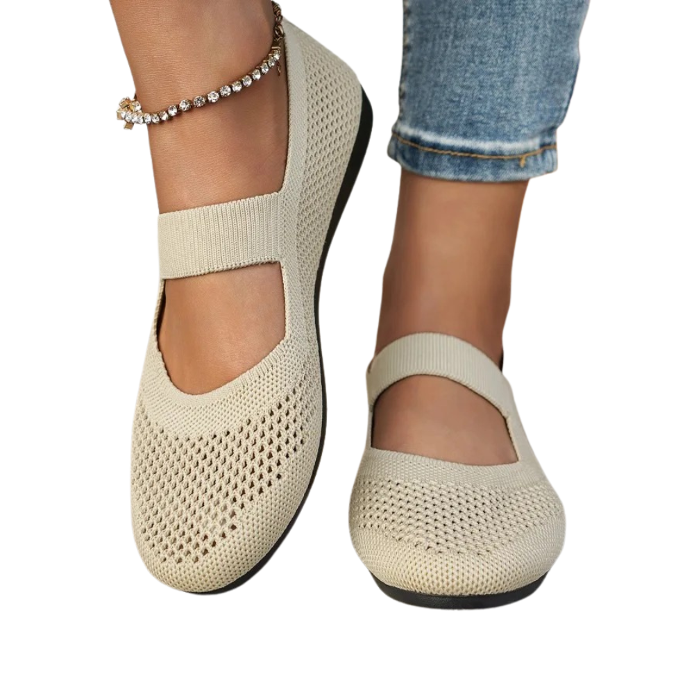 Bequeme Schuhe mit Riemen Damenschuhe Elegant