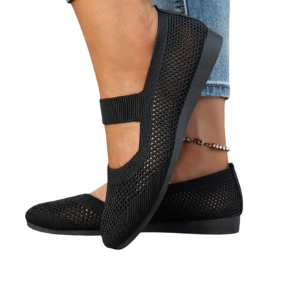 Bequeme Schuhe mit Riemen Damenschuhe Elegant