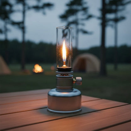 Mini Gasflammen Tischlampe Modern Dekorativ