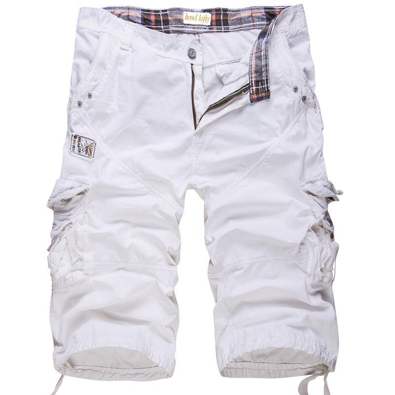 Militär Shorts Herren Cargo Bequem Größe