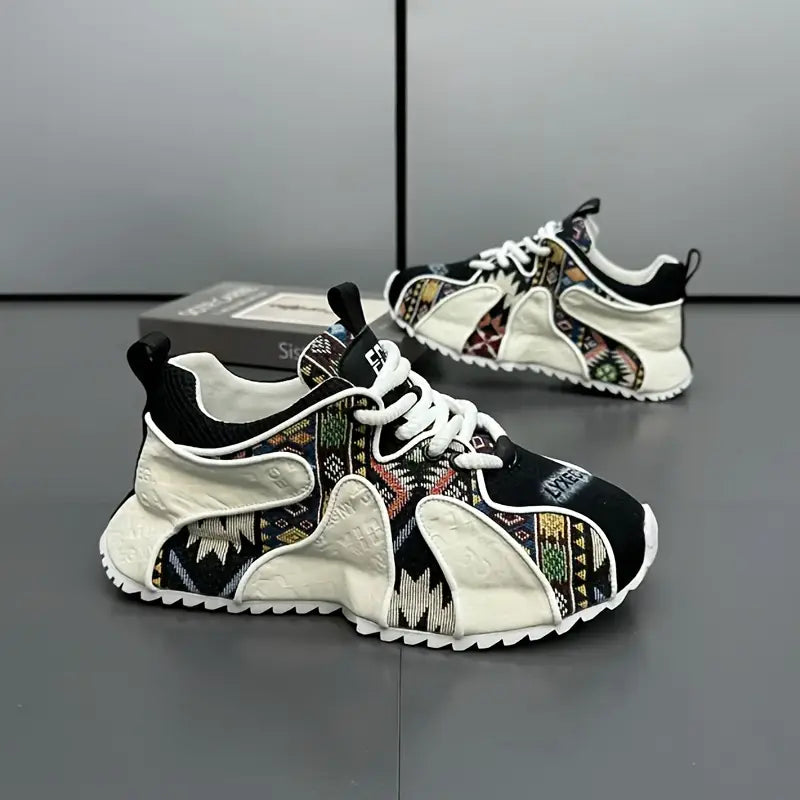 Herrenschuhe Moderne Printschuhe Heidi Style