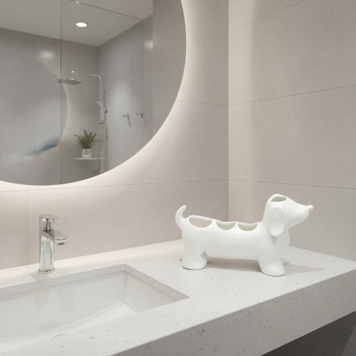 Badezimmer Organizer Dackel Mehrzweck Haken Regal