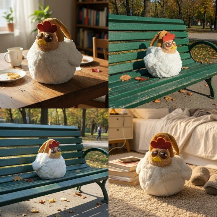 Lustige Huhn Tasche Dick Plüsch