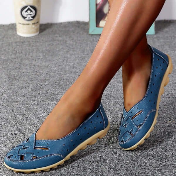 Elegante Mokassins Hochwertiges Leder Schuhe
