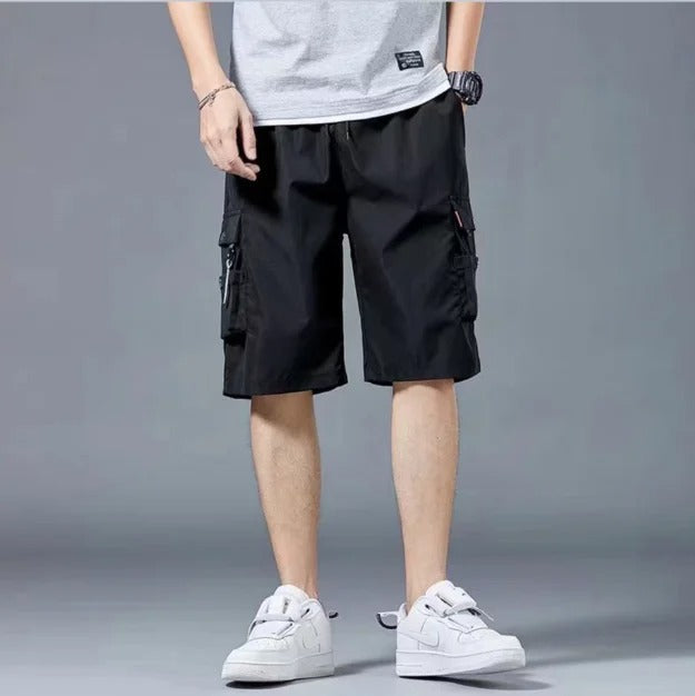 Männer Cargo Shorts Bequem Mit Vielen Taschen