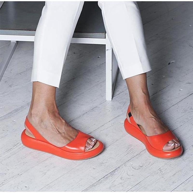 Damen Sandalen Offen Plattform Schuhe Hoch