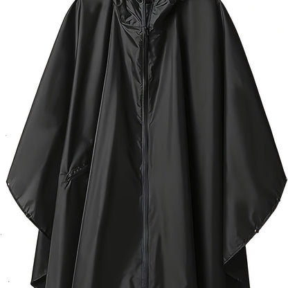 Wasserdichter Regenponcho mit Kapuze Berlin Style
