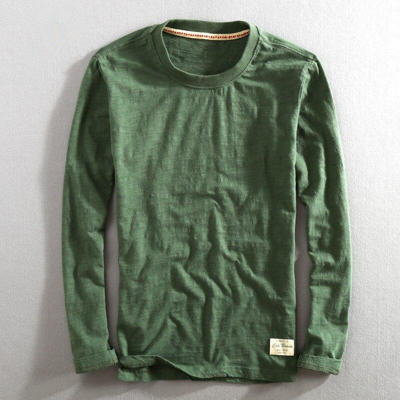 Herren Pullover Baumwolle Premium Langarm