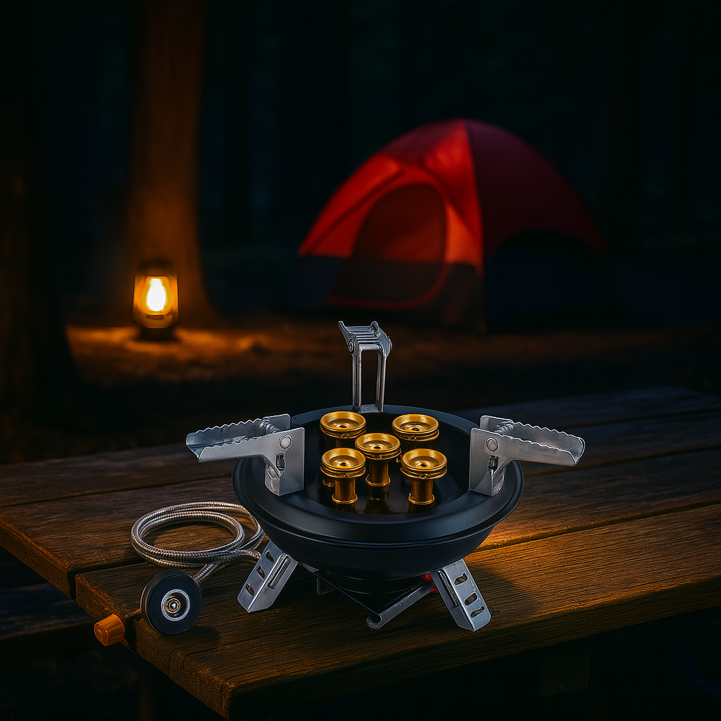 Gasgrill Tragbar Outdoor Kocher Schnellzündung portable
