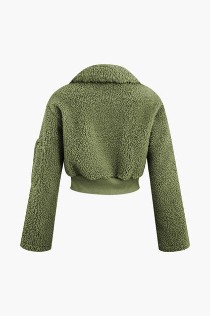 Misha Teddy-Set Cargohose Cropped-Jacke