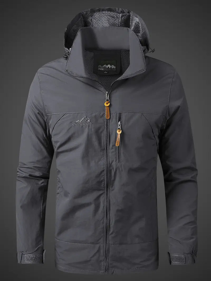 Herren Outdoor Jacke Wasser- und Winddicht Funktionell
