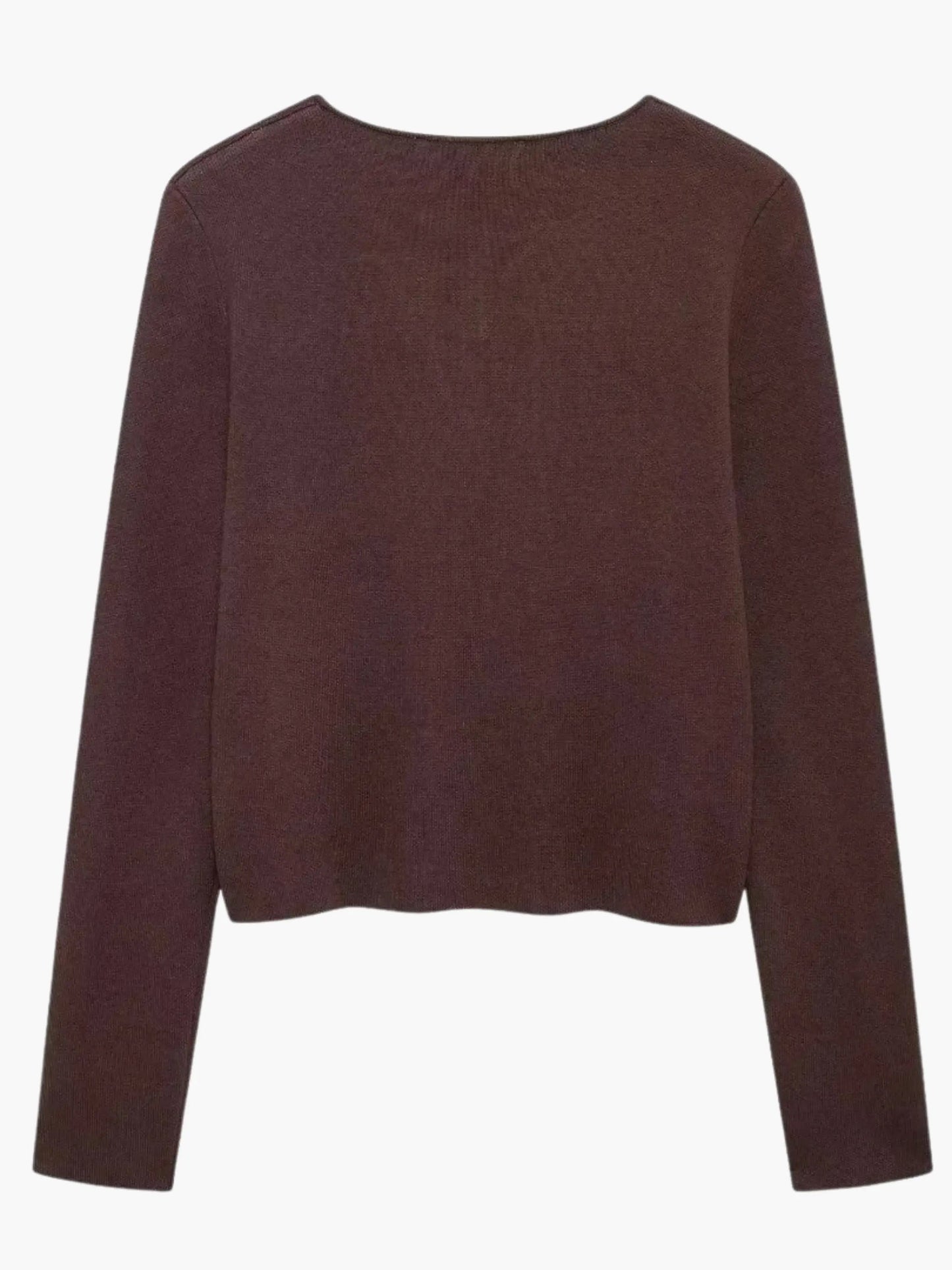 Strick-Cardigan Doppelreihig Damen Warm