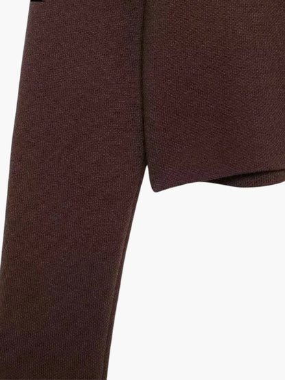 Strick-Cardigan Doppelreihig Damen Warm