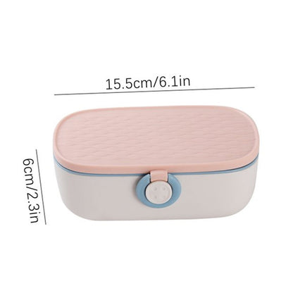 Nähkästchen Komplett Set mit Knöpfen und Fingerhut