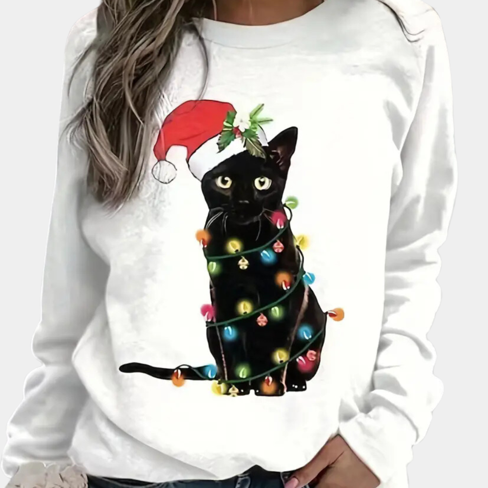 Weihnachtssweater für Damen von BerlinGlamour im verspielten Design