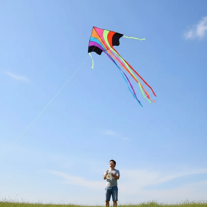 Bunter Drachen Longtail Regenbogen Outdoor Spielzeug