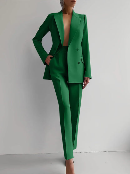 Eleganter Anzug Bestehend aus Blazer und Hose Business