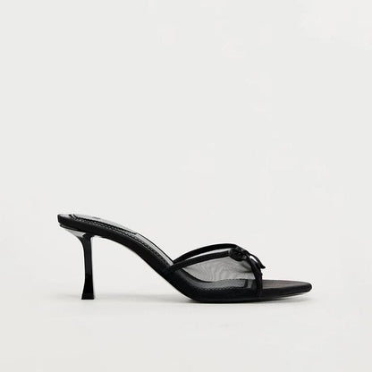 Schwarze Absätze Elegante Damen Schuhe Hochzeitsschuhe