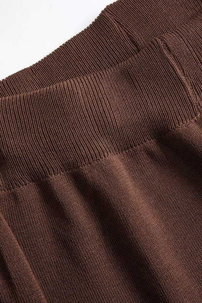 Elegantes Strickset Damen Cape Hose