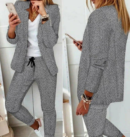 Moderne Herren Anzug-Set Zweiteiler Slim-Fit