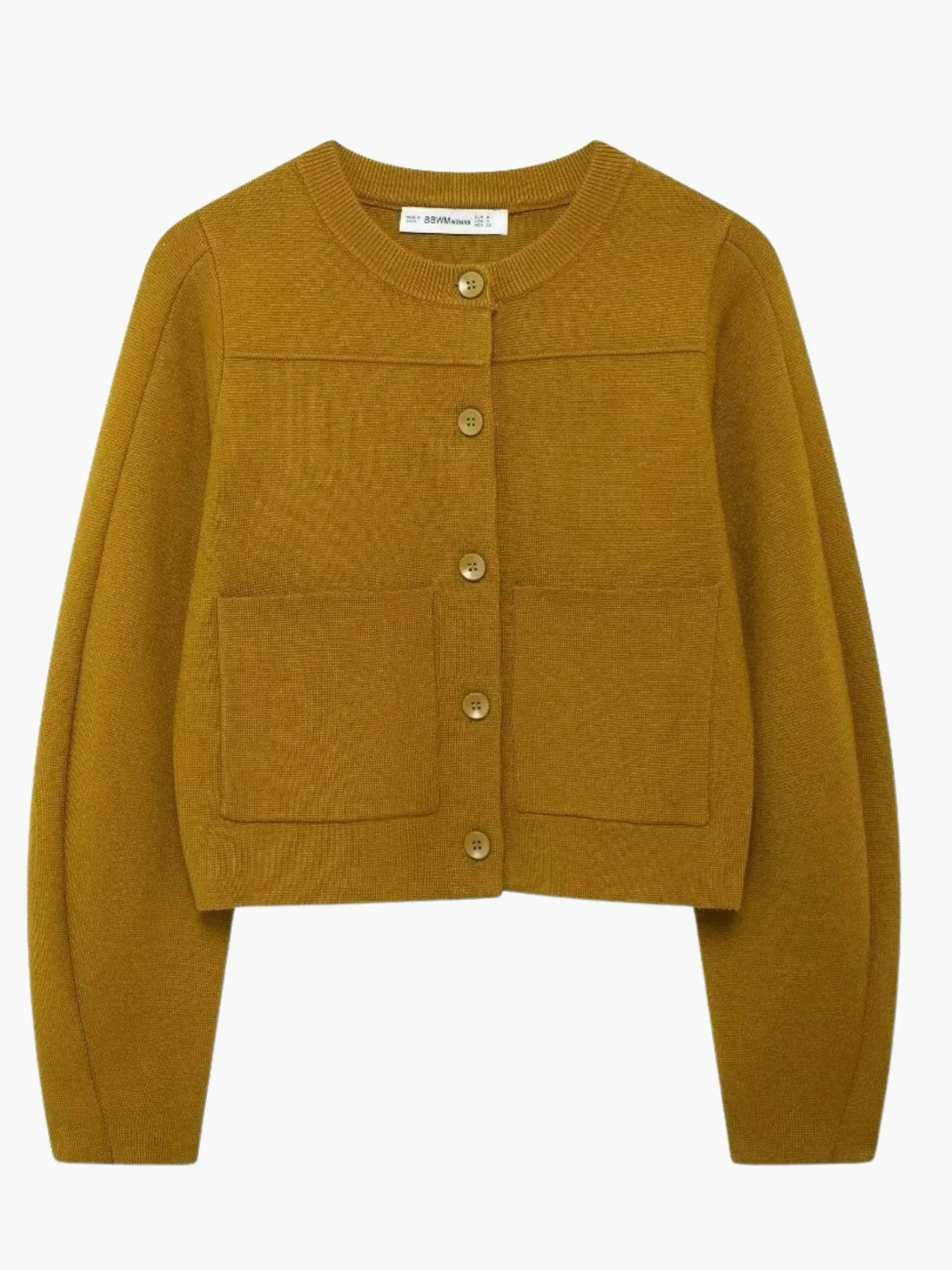 Kurzcardigan Strick Pullover Damen Modern - BerlinGlamour