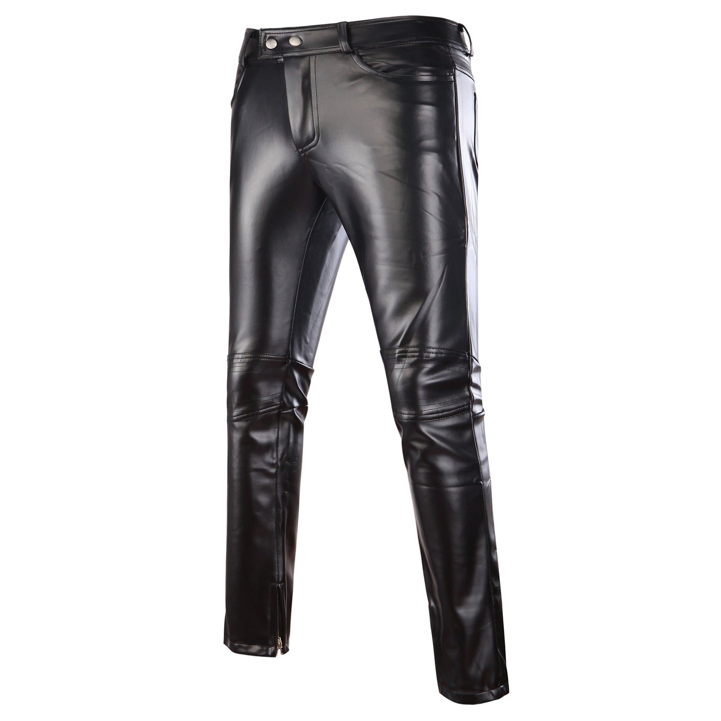 Herren Jeans Metallic Effekt Glitzer
