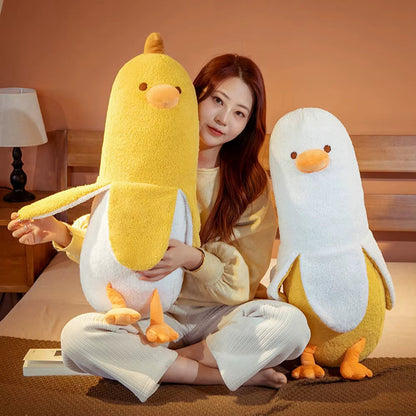 Plüsch Kissen Banana Duck Weiches Spielzeug