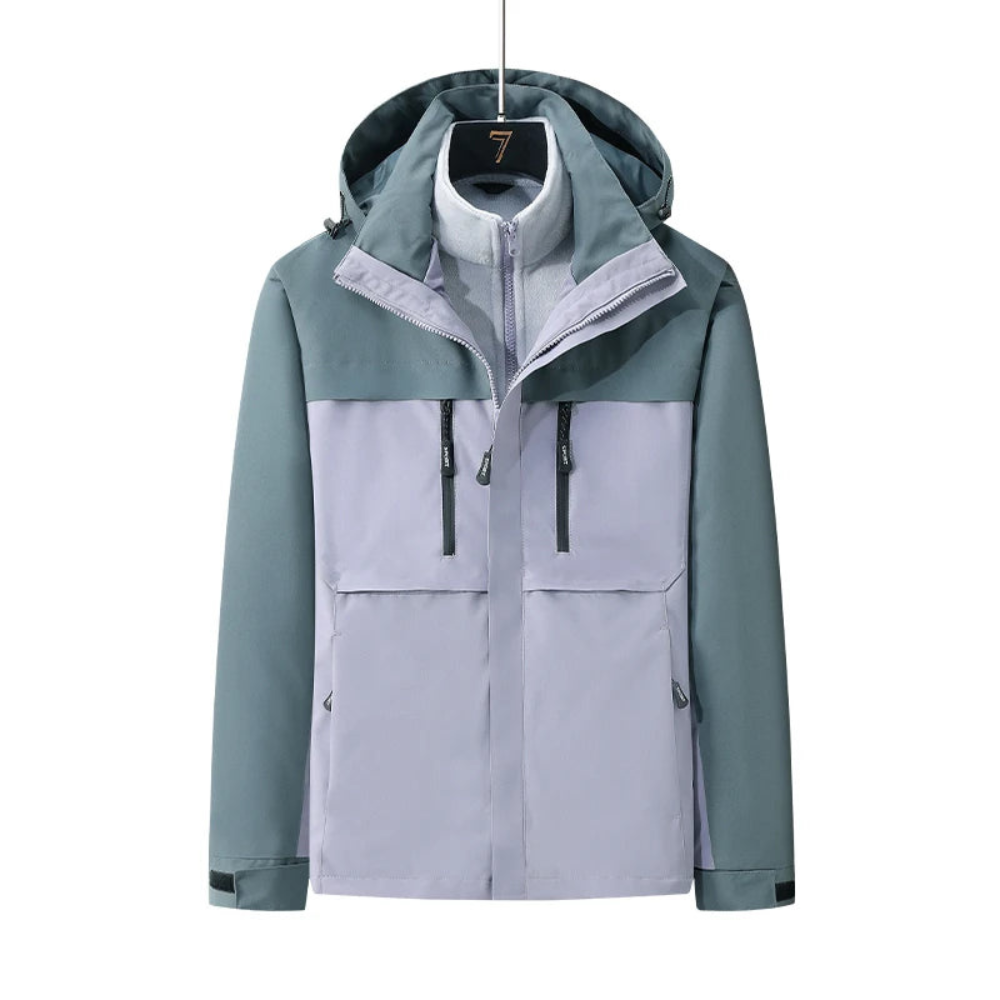 Damen Skijacke Warm Wasserdicht Pastellfarben