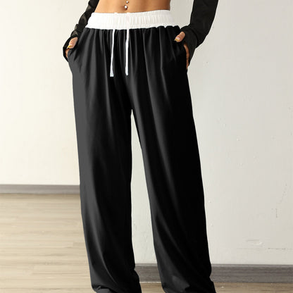 Trainingshose Damen Stretchig Mit Taschen Farbenfroh