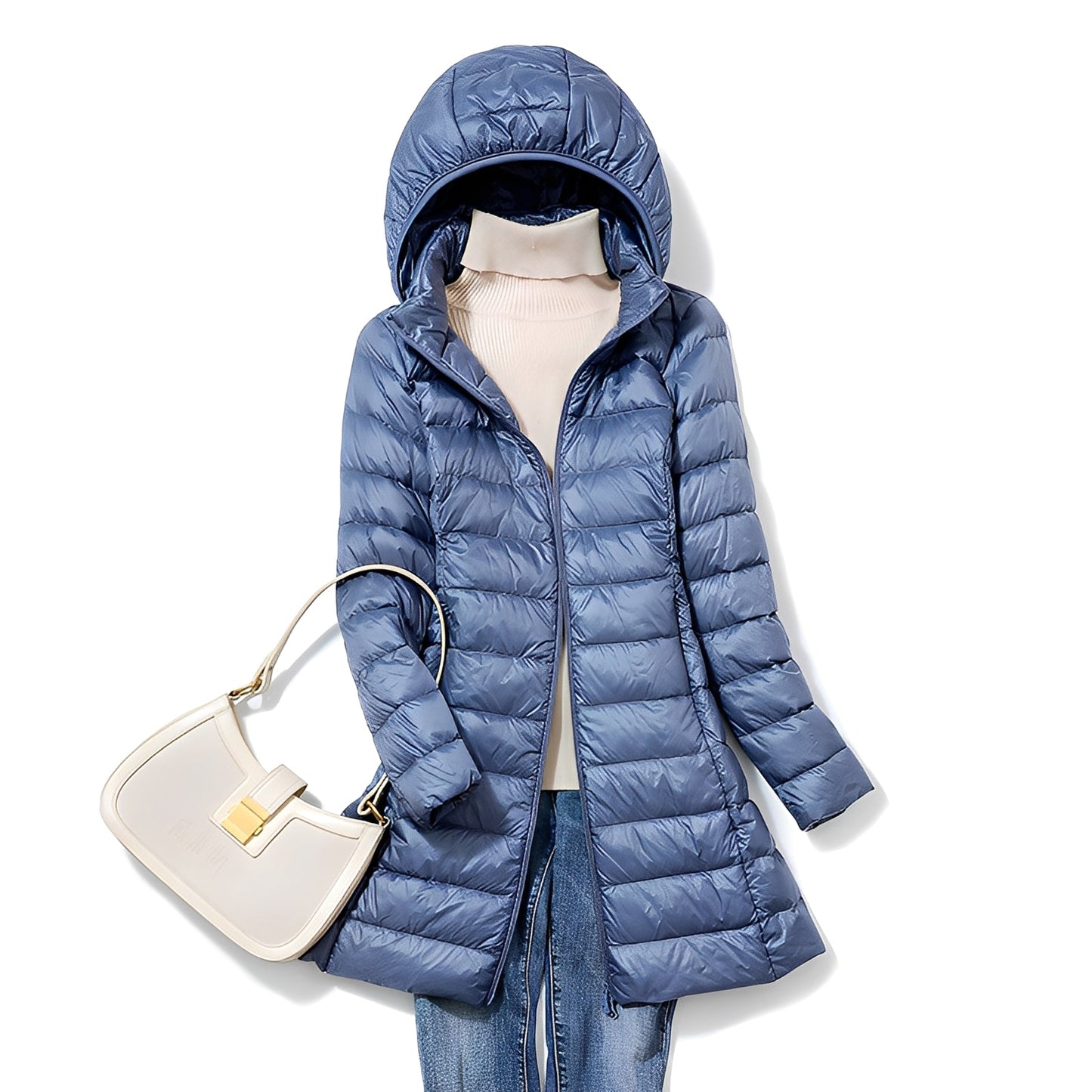 Daunenjacke Damen Stilvoll Kuschelig Warm