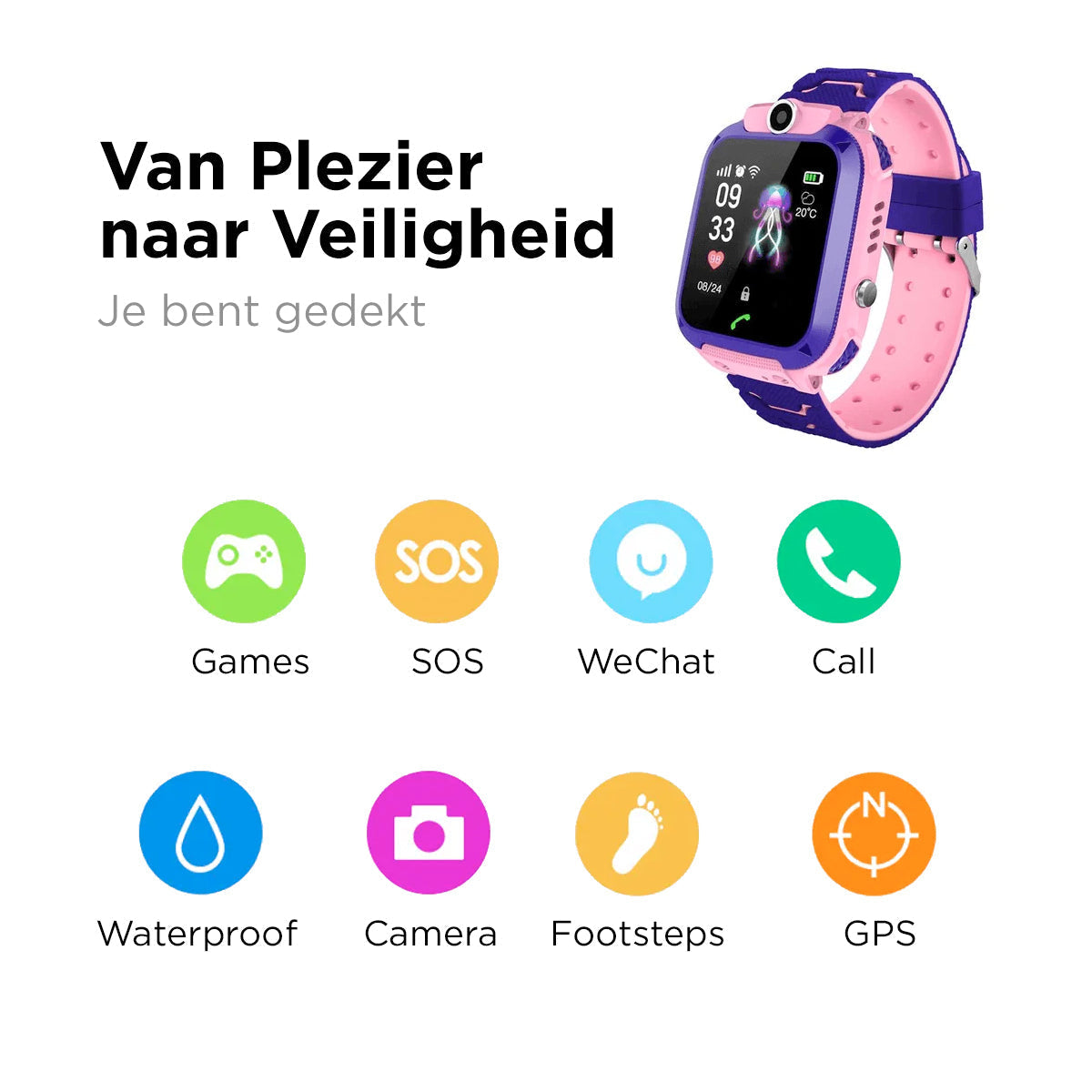 Kinder Smartwatch GPS Tracker Modern Sicher
