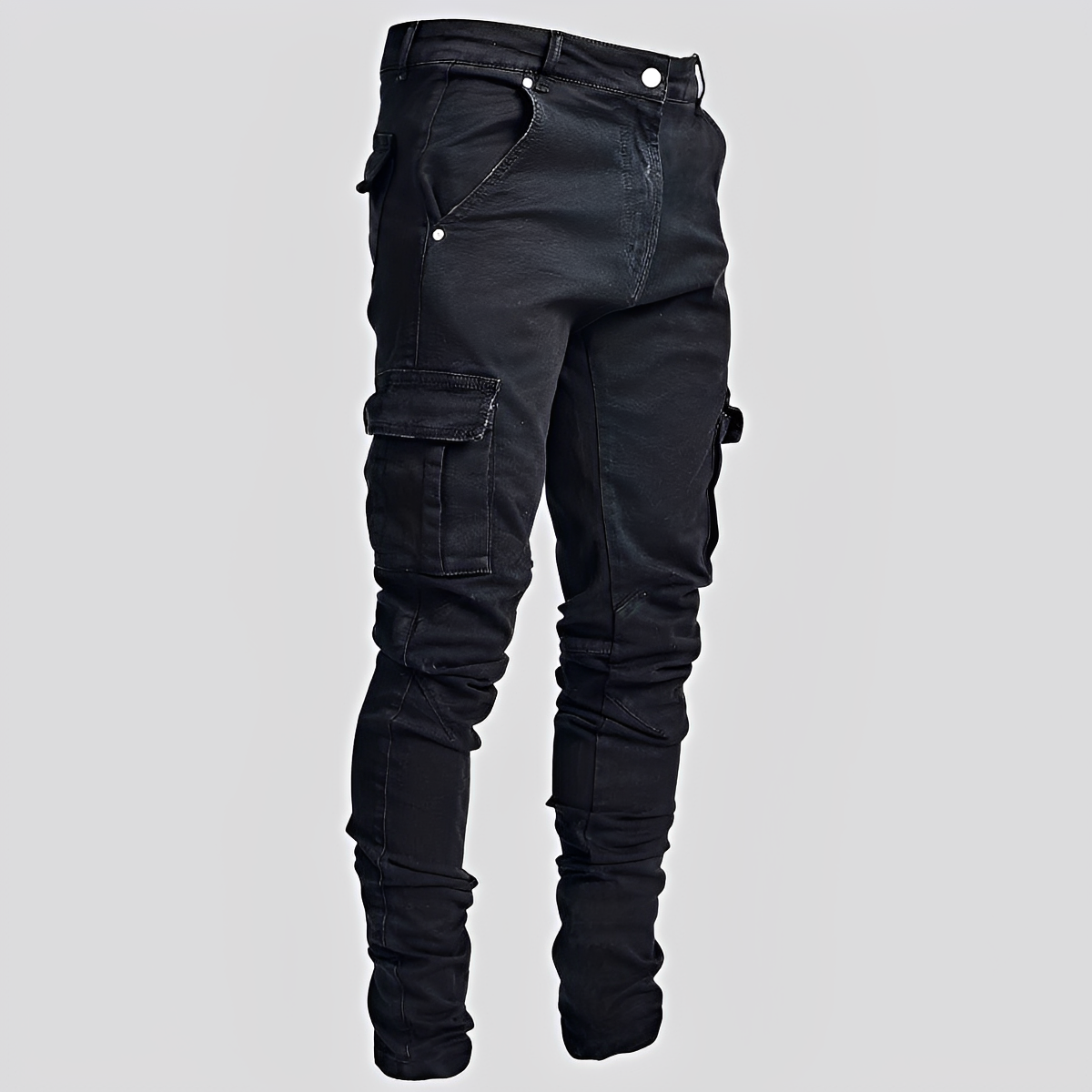 Herren Jeans Bequem Vieltaschen Denim