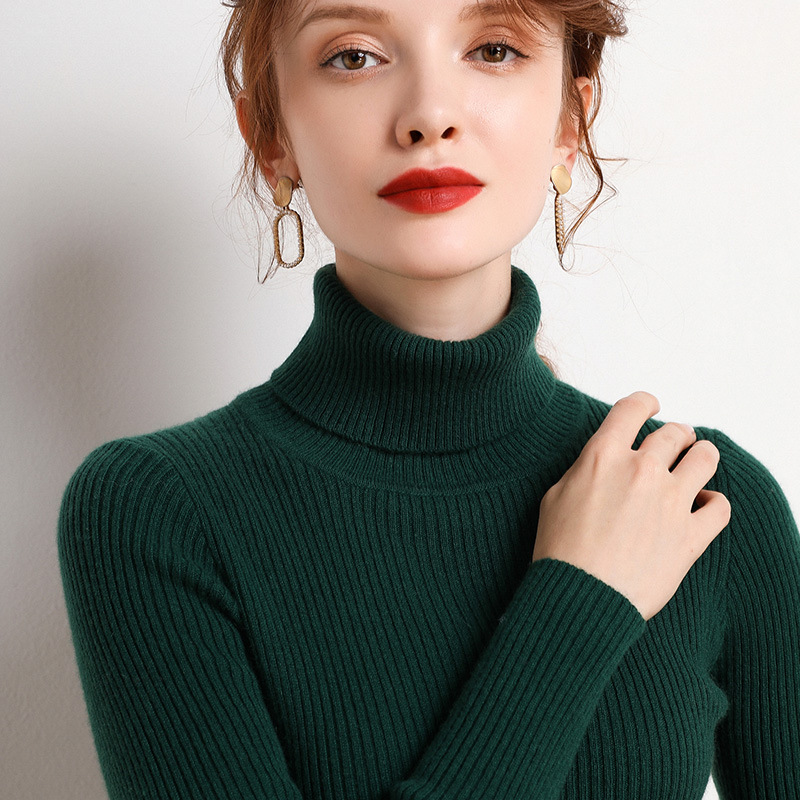 Elise Rollkragenpullover aus Strick