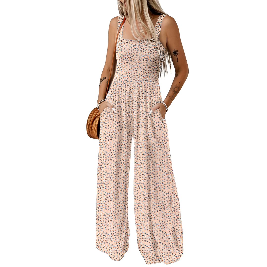 Sommer Jumpsuit Damen Elegant Leicht