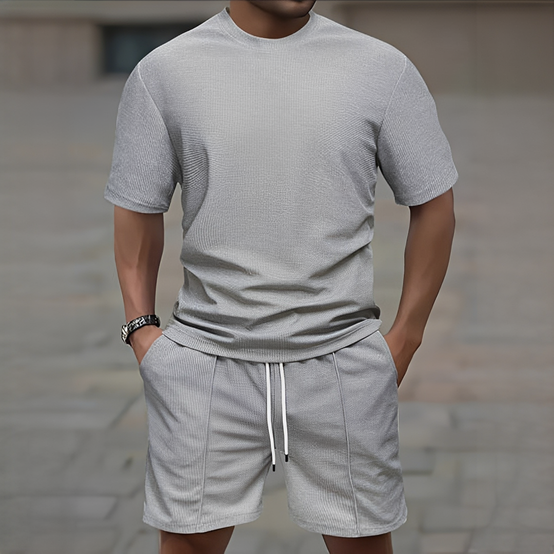 Herren Sommer Set Trendig Casual