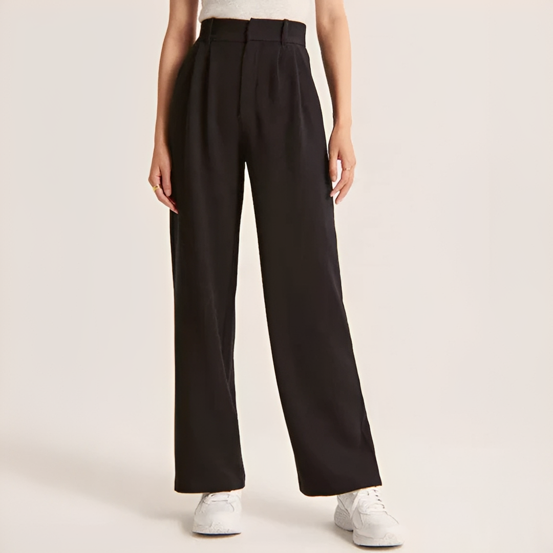 Elegante Damenhosen Stilvoll Slim Fit