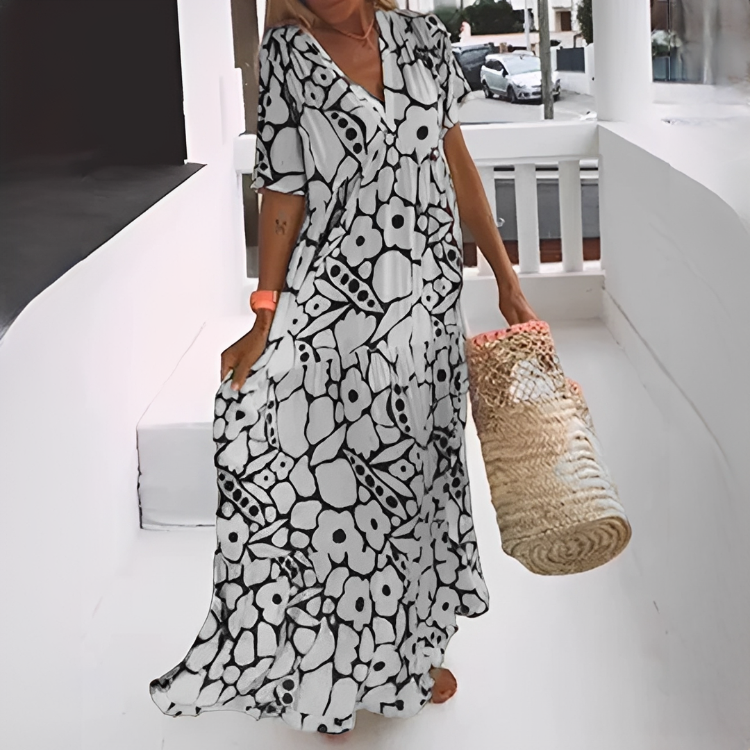 Sommerkleid Damen Schick Modern Elegant