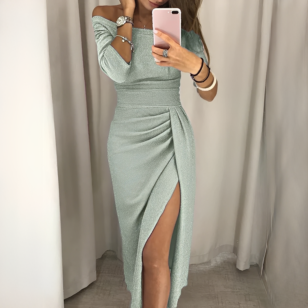 Stilvolles Damenkleid Modern Elegantes Abendkleid - BerlinGlamour