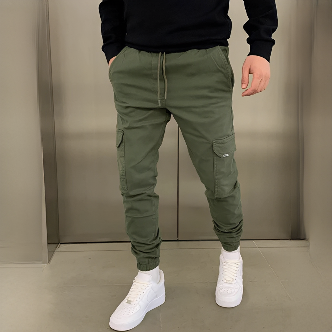 Bequeme Herren Cargohose Freizeit Hose Comfort