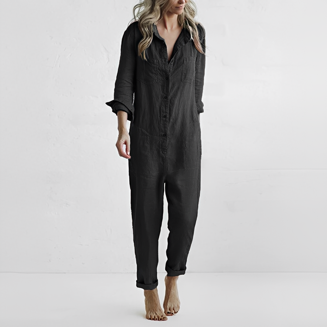 Damen-Overall Bequem Komfortabel Stretch
