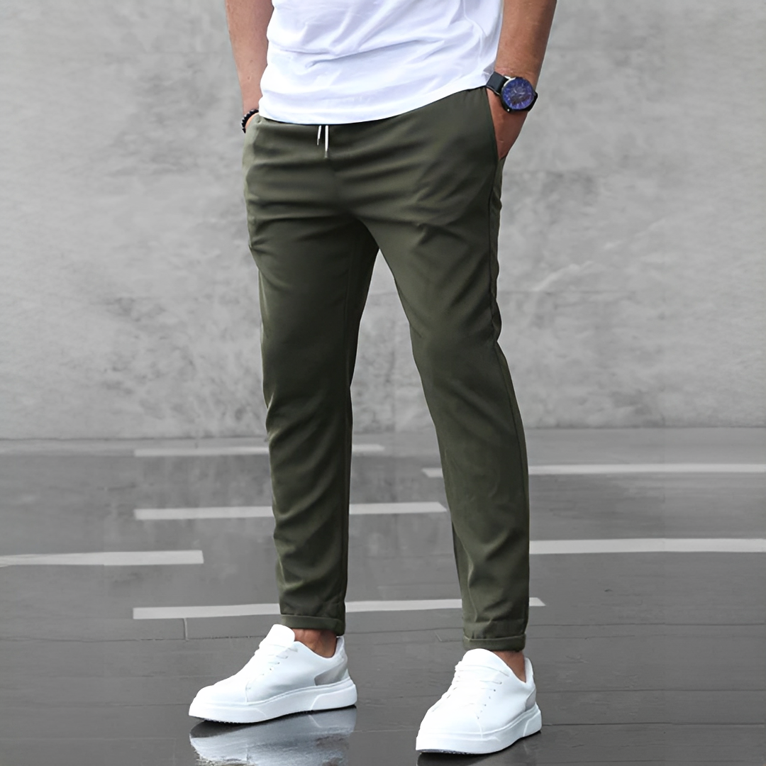 Herren Stretchhose Modern Slim Fit Bequem - BerlinGlamour