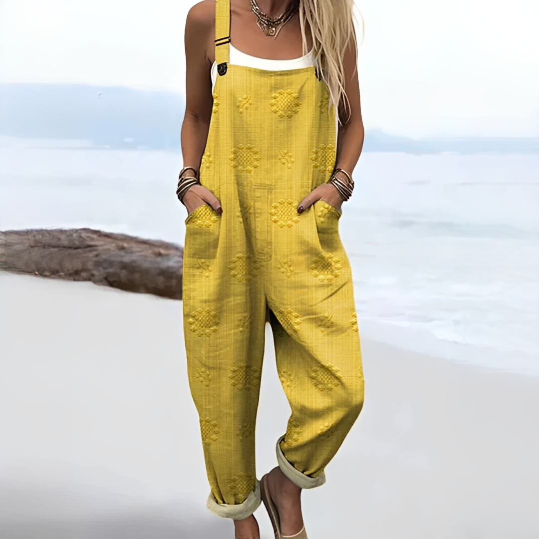 Eleganter Damen Overall Sommer Leicht - BerlinGlamour
