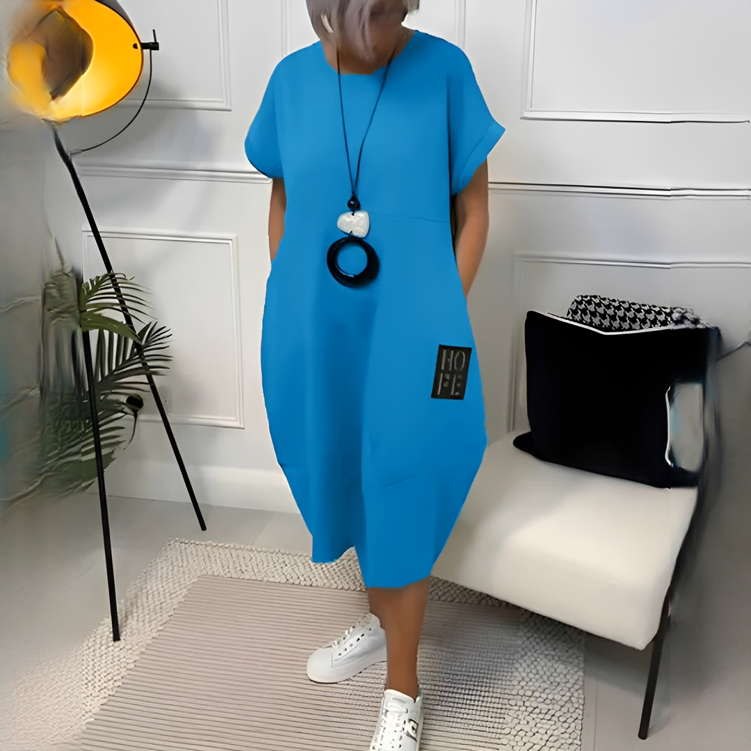 Sommerkleid Damen Leicht Locker Modern