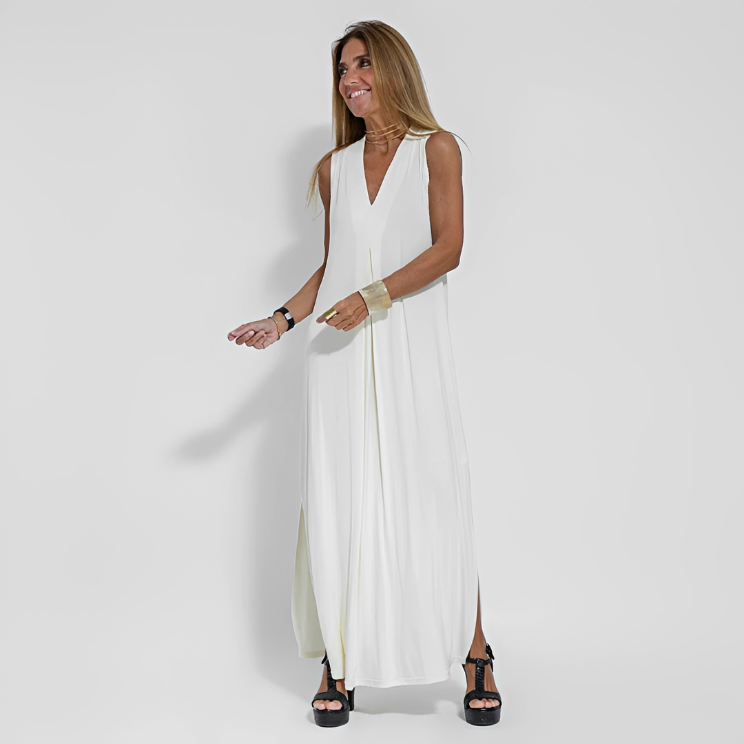 Sommerkleid Damen Elegant Kurz Baumwolle - BerlinGlamour