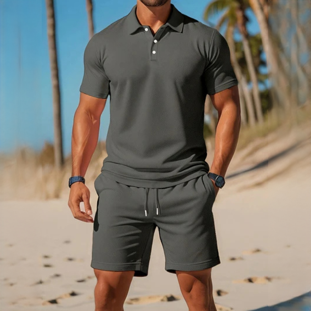 Männer Sommeroutfit Leicht Lässig Casual
