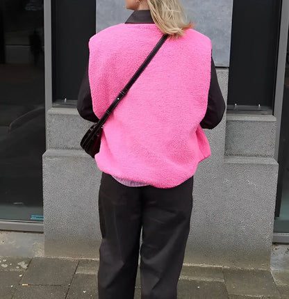 Gewebter Damen-Cardigan Offen Strick Modern