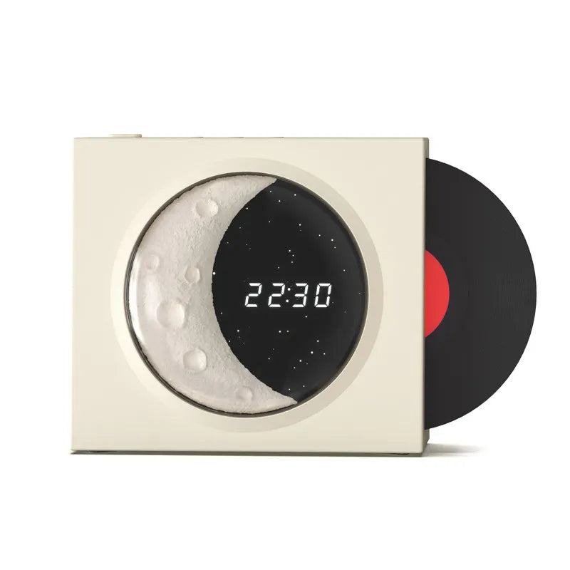 Kabelloser Lautsprecher Wecker Bluetooth Uhr Modern